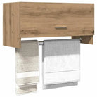 Kledingkast van bewerkt hout met kleur en stevige constructie - artisanaal eikenkleurig / 70 x 32.5 x 35 cm / 1