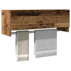 Kledingkast van bewerkt hout met kleur en stevige constructie - Oud hout / 100 x 32.5 x 35 cm / 1 - Kledingkasten