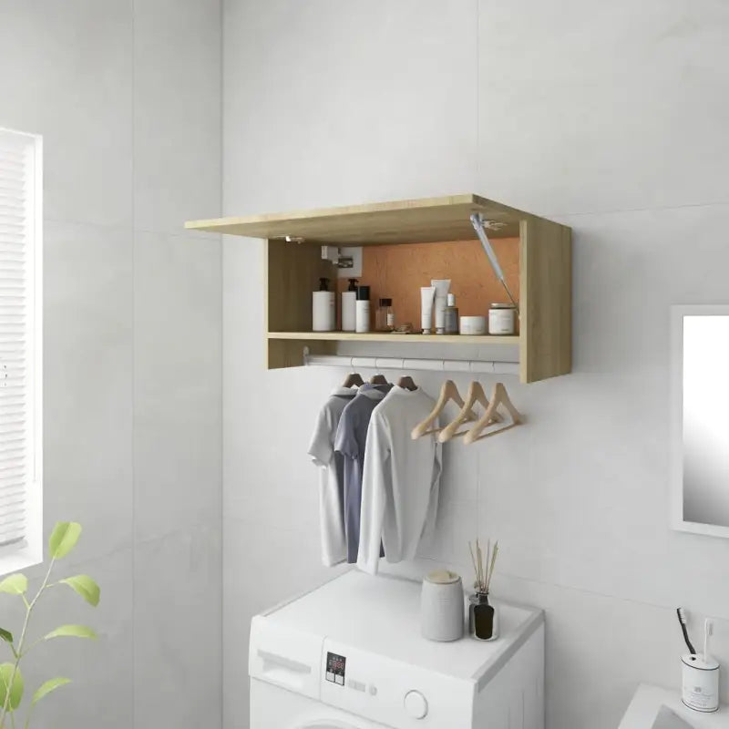 Kledingkast van bewerkt hout met kleur en stevige constructie - Sonoma eiken / 70 x 32.5 x 35 cm / 1 - Kledingkasten