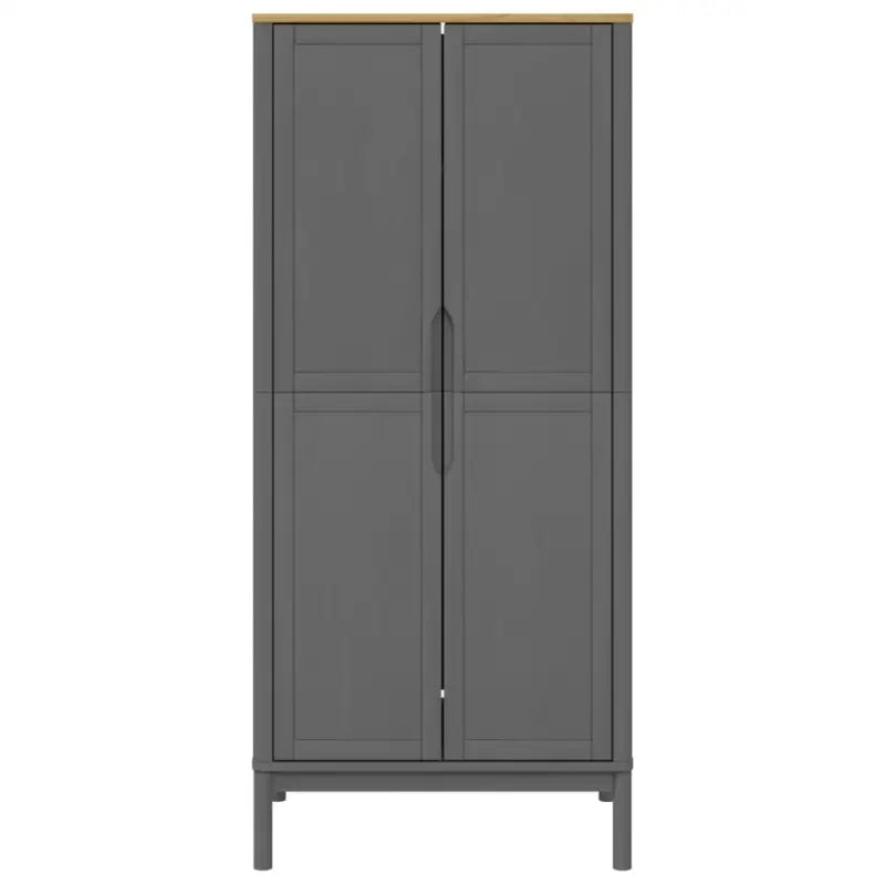 Kledingkast van massief grenenhout met veel opbergruimte - Kledingkasten