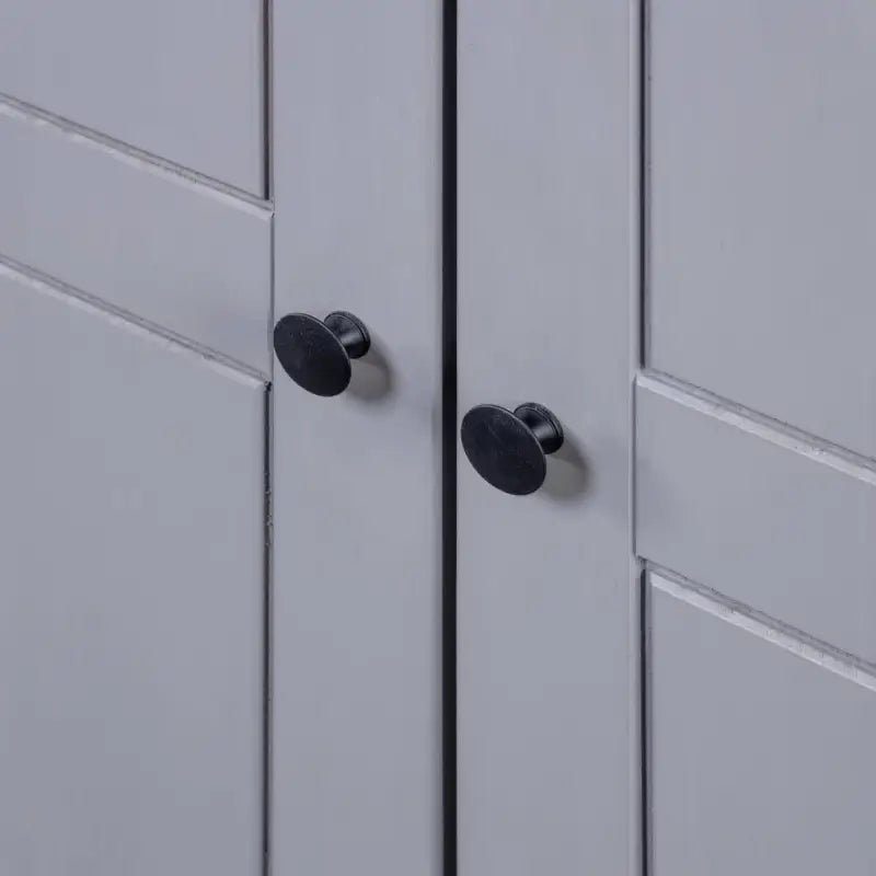 Kledingkast van massief grenenhout voor een overzichtelijke slaapkamer - Kledingkasten