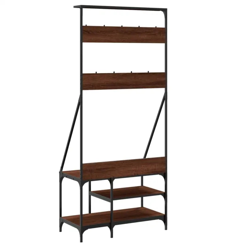 Kledingrek Met Schoenenrek 80X40X184 Cm