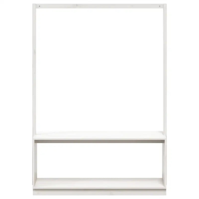 Kledingrek Schoenenkast 113X40X157,5 Cm Massief Grenenhout
