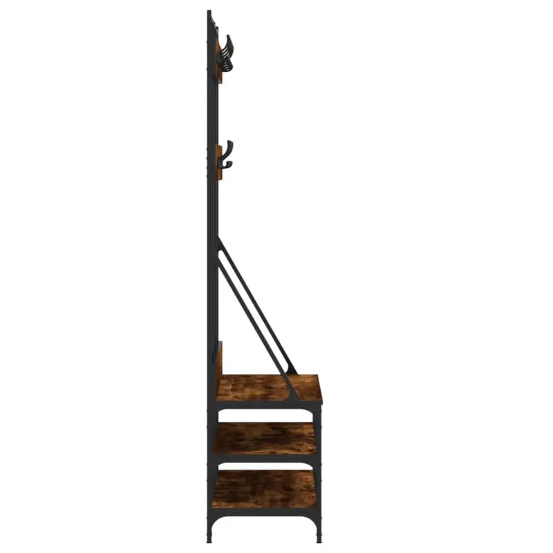 Kledingrek Met Schoenenrek 100X40X184 Cm Kleurig
