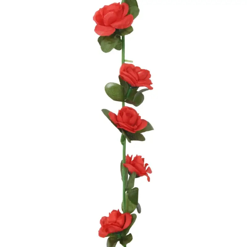 Kransen en slingers met bloemen voor een romantische kerstsfeer - Kransen en slingers