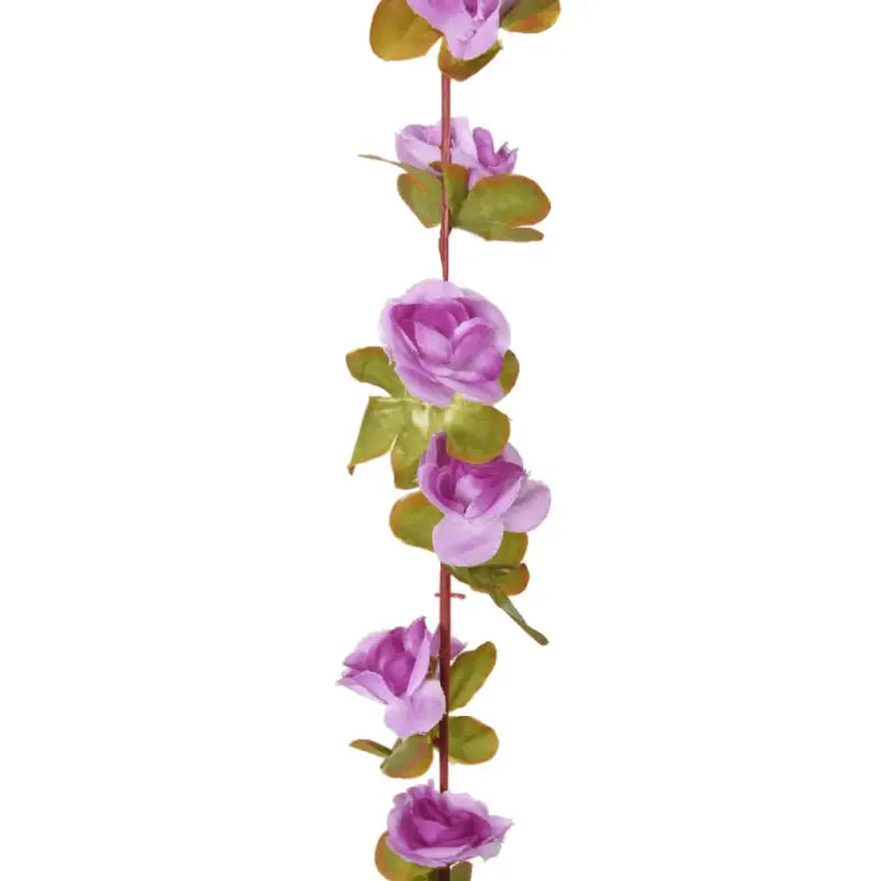 Kransen en Slingers met Bloemen voor een Romantische Kerstsfeer - Kransen en slingers