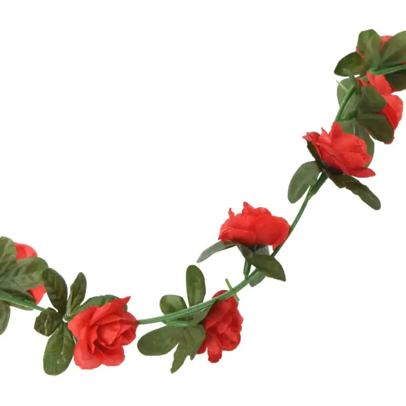Kransen en slingers met bloemen voor een romantische kerstsfeer - Kransen en slingers