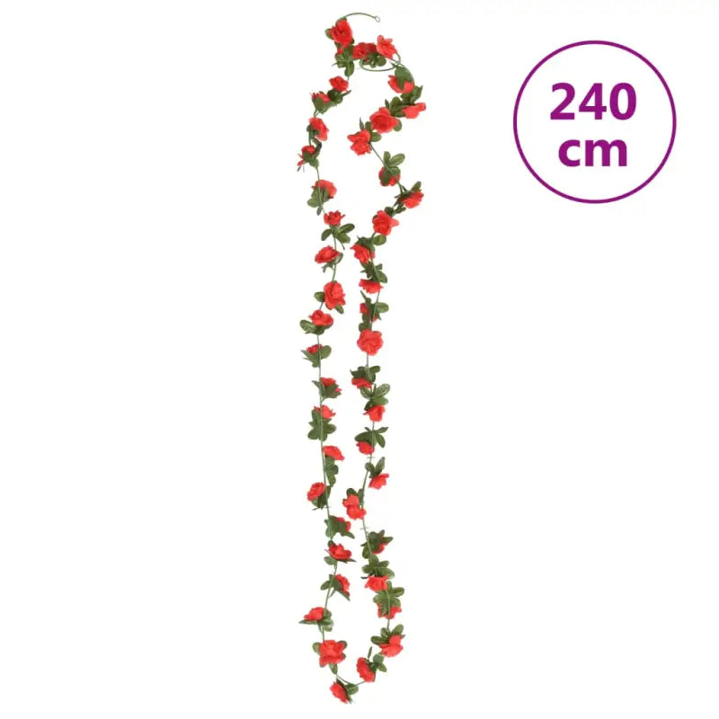 Kransen en slingers met bloemen voor een romantische kerstsfeer - Kransen en slingers