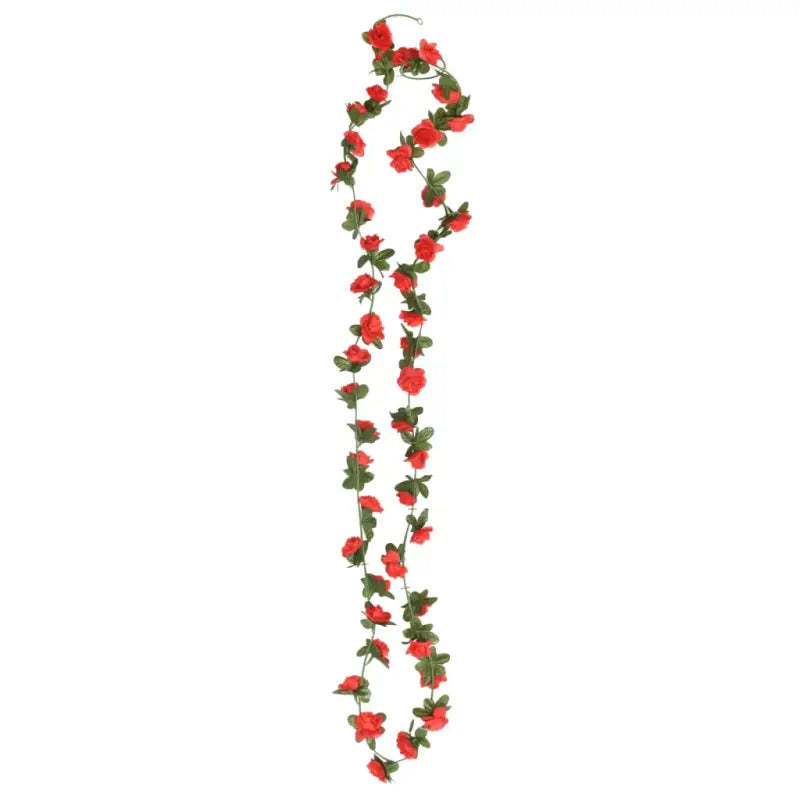 Kransen en slingers met bloemen voor een romantische kerstsfeer - Kransen en slingers