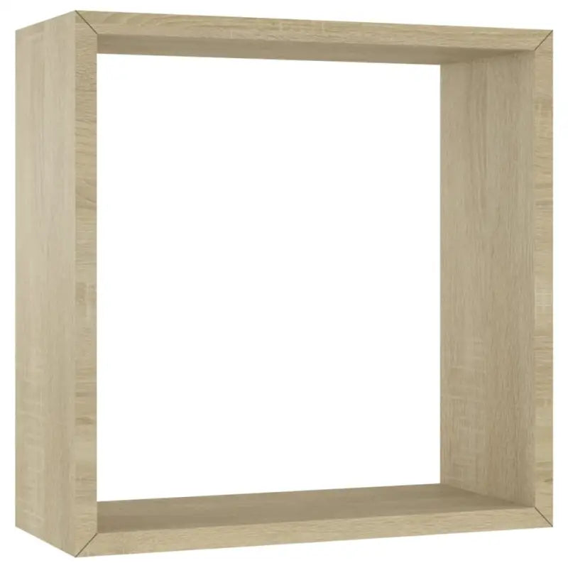 Kubusvormige wandplanken voor een trendy en opvallende muurdecoratie - Sonoma eiken / 3 / 1 - Wandplanken
