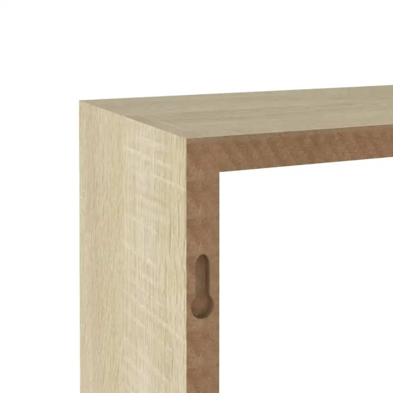 Kubusvormige wandplanken voor een trendy en opvallende muurdecoratie - Sonoma eiken / 3 / 1 - Wandplanken