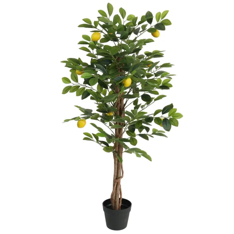 Kunst Citroenboom voor een levendige uitstraling in je kamer - 120 cm - Bomen