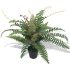 Kunst yucca plant voor een groene touch in je interieur - Groen / 1 / Varen/60 cm - Kunstplanten