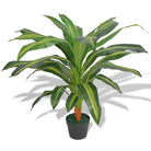 Kunst yucca plant voor een groene touch in je interieur - Groen / 1 / Dracaena/90 cm - Kunstplanten