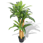 Kunst yucca plant voor een groene touch in je interieur - Groen / 1 / Dracaena/100 cm - Kunstplanten