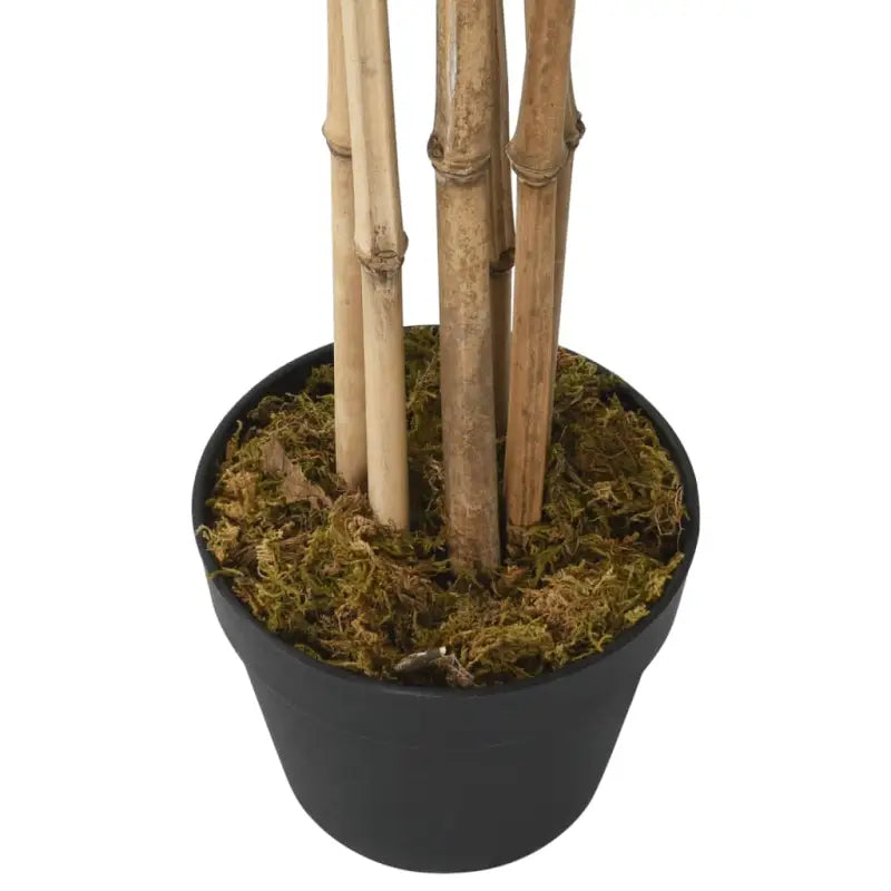 Kunstbamboe met kunststof pot voor woonkamer of kantoor decoratie - Kunstplanten
