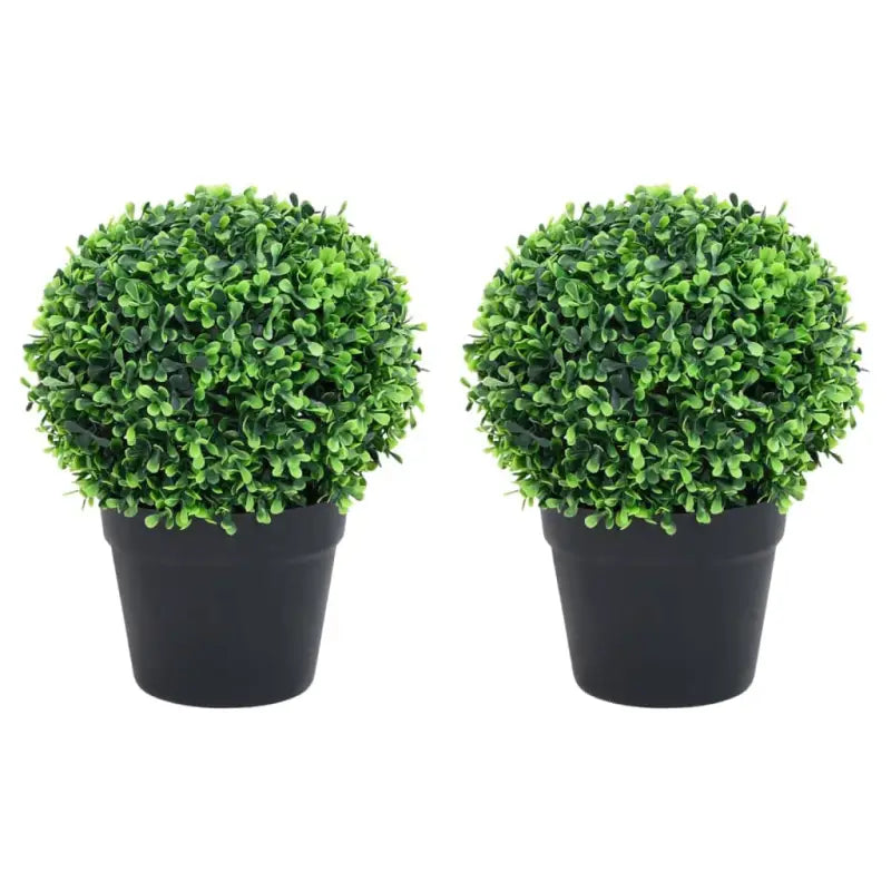 Kunstbuxus bolvorm voor binnen en buiten een stijlvolle groene toevoeging - Kunstplanten