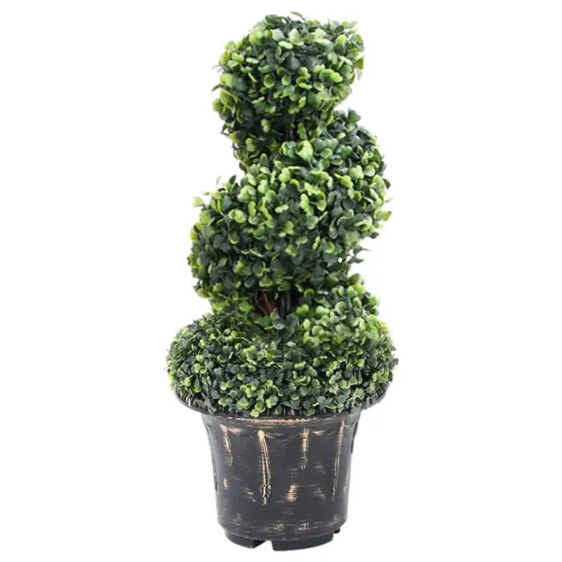 Kunstbuxus Spiraalplant voor binnen en buiten - Kunstplanten