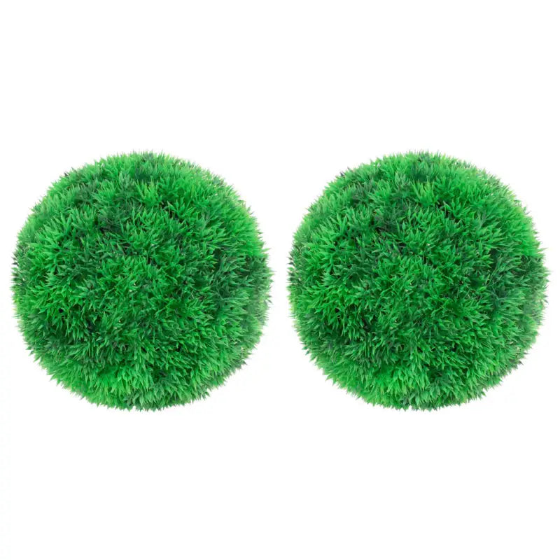 Kunstbuxusbollen voor binnen en buiten in pot of hangend - 22 cm / 1 - Kunstplanten