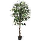 Kunstesdoornboom met kunststof pot voor stijlvolle interieurdecoratie - 200 cm / 1 - Kunstplanten