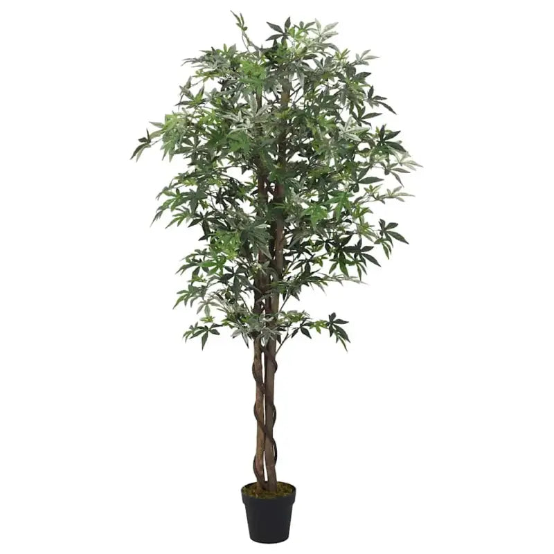 Kunstesdoornboom met kunststof pot voor stijlvolle interieurdecoratie - 80 cm / 1 - Kunstplanten