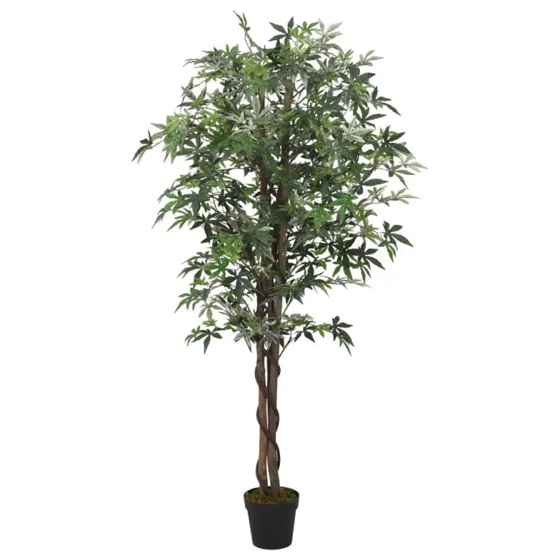 Kunstesdoornboom met kunststof pot voor stijlvolle interieurdecoratie - 120 cm / 1 - Kunstplanten