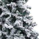 Kunstkerstboom met Witte Sneeuwvlokken voor een Unieke Kerstsfeer - 240 x 150 cm / 1 - Kerstbomen