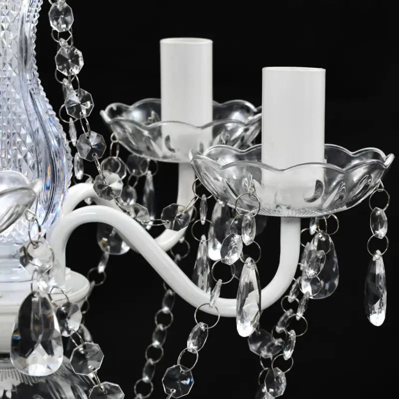 Kunstkristal Glazen Kroonluchter met Klassieke Gratie - Kroonluchters