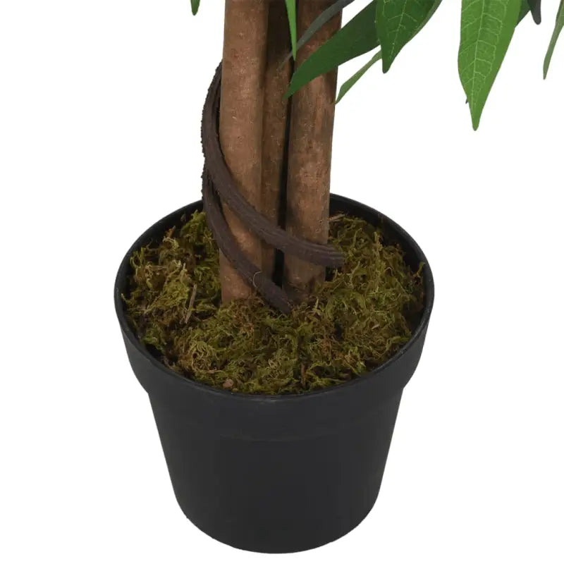 Kunstmangoboom met kunststof pot voor woonkamer en kantoor decoratie - Kunstplanten