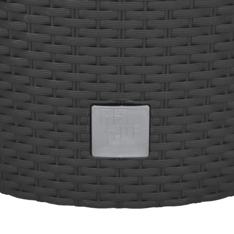 Kunststof binnenbak in rattan plantenbak voor tuin en balkon stijling - Bloempotten & plantenbakken