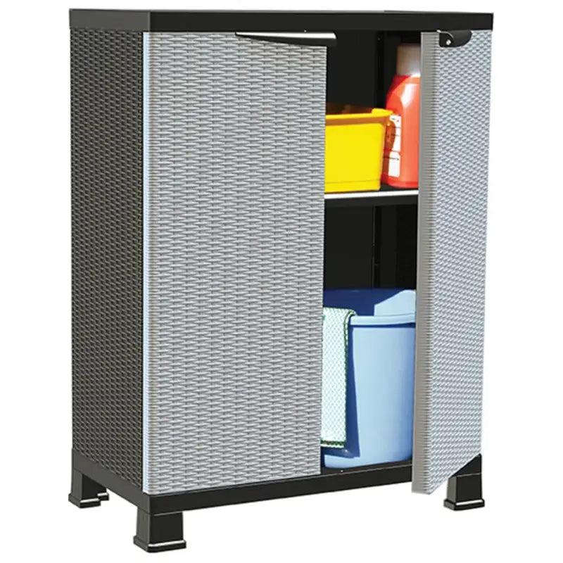 Kunststof opbergkast voor huis kantoor en opslagruimtes - 68 x 39 x 92 cm / 1 - Opbergkasten & lockerkasten