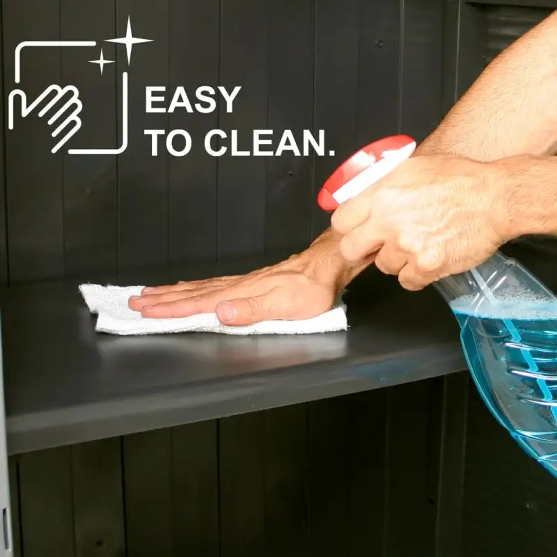 Kunststof opbergkast voor huis kantoor en opslagruimtes - Opbergkasten & lockerkasten