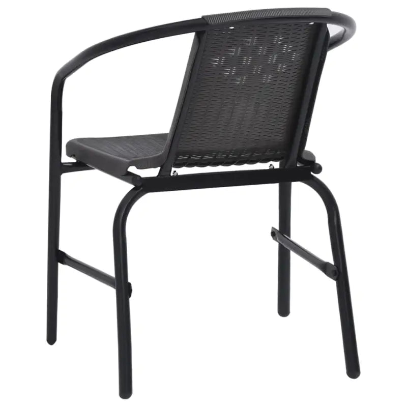 Kunststof rattan tuinstoelen voor buiten relaxen en dineren - Tuinstoelen