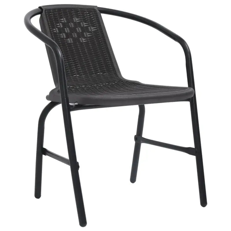 Kunststof rattan tuinstoelen voor buiten relaxen en dineren - Tuinstoelen
