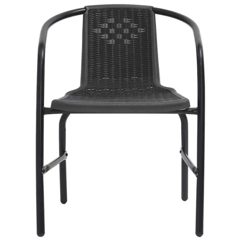 Kunststof rattan tuinstoelen voor buiten relaxen en dineren - Tuinstoelen