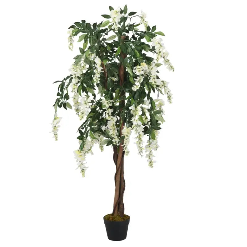 Kunstwisteria Boom met Kunststof Pot voor Binnengebruik - 180 cm / 1 - Kunstplanten