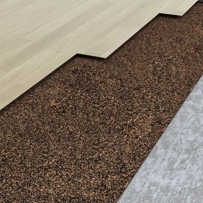 Kurkrol voor ideale vloerisolatie met hoge elasticiteit - 100 x 200 x 0.5 cm / 1 - Isolatie