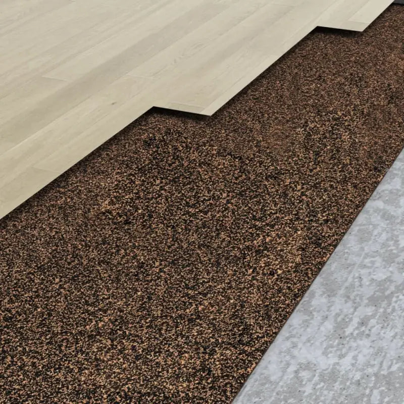 Kurkrol voor ideale vloerisolatie met hoge elasticiteit - 100 x 500 x 0.5 cm / 1 - Isolatie