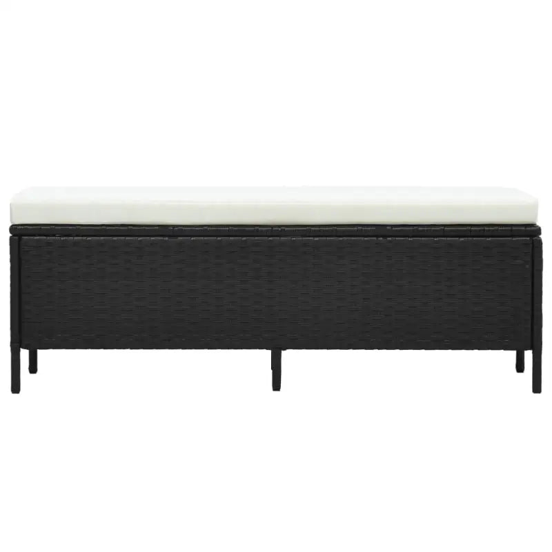 L-vormige bank loungeset met stalen frame en waterbestendige PE-rattan - Tuinsets