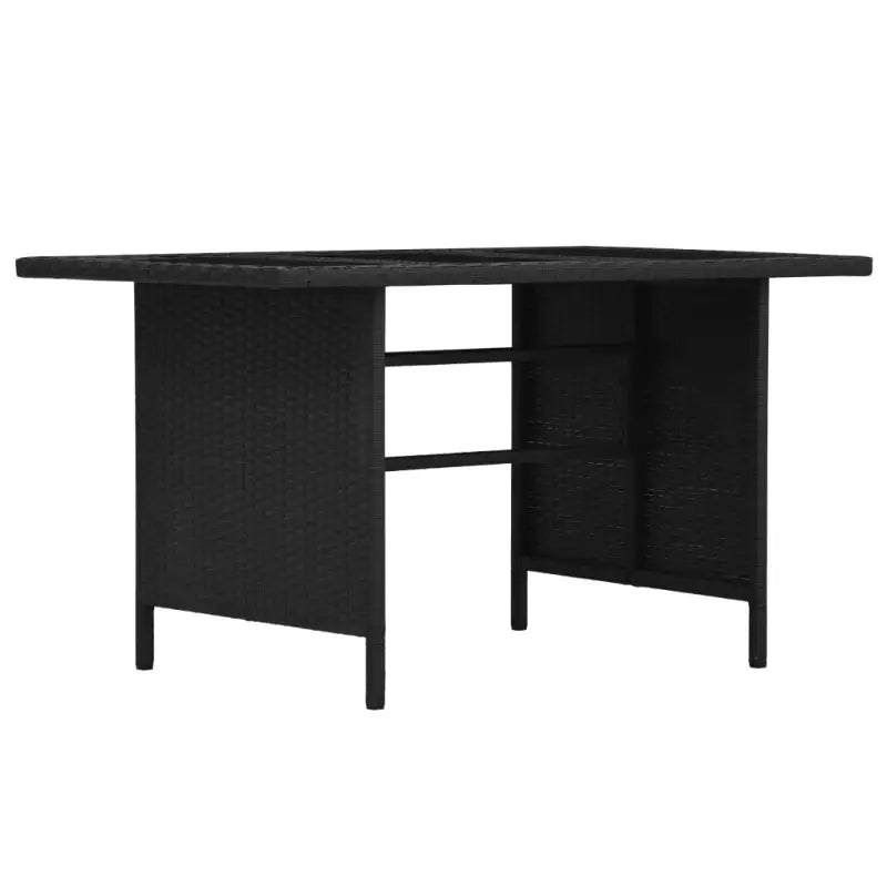 L-vormige bank loungeset met stalen frame en waterbestendige PE-rattan - Tuinsets