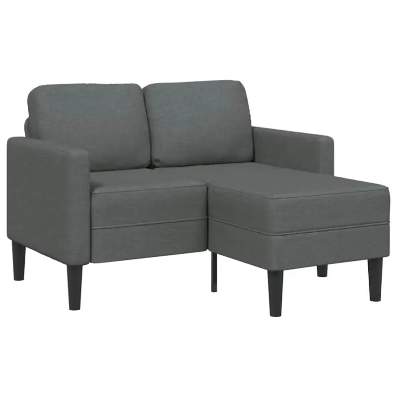 L-vormige bank met massief hout en zacht polyester voor tijdloze comfort - Banken