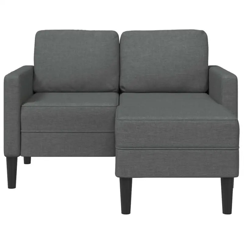 L-vormige bank met massief hout en zacht polyester voor tijdloze comfort - Banken