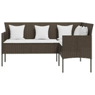 L-vormige bank Tuinset voor comfortabele outdoor ontspanning - Tuinsets