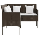 L-vormige bank Tuinset voor comfortabele outdoor ontspanning - Tuinsets
