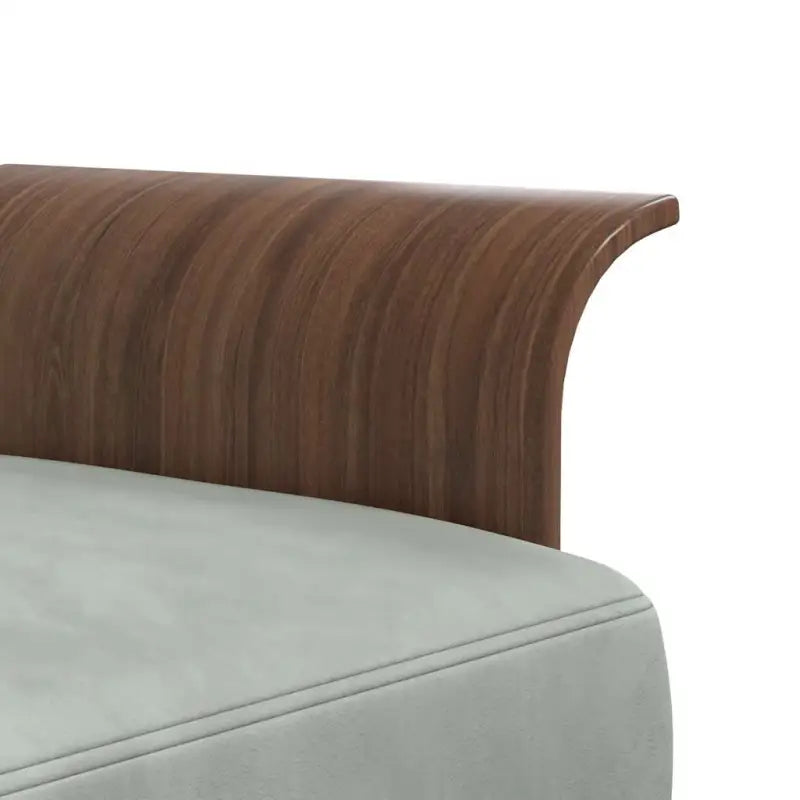 L-vormige slaapbank met chaise longue en hoogte voet voor kleine ruimtes - Lichtgrijs - Banken