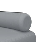 L-vormige slaapbank met chaise longue en perfecte totale afmetingen - Lichtgrijs - Banken