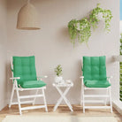 Lage rug stoelkussens van oxford stof voor een frisse buitenruimte - Groen / 2 / with 2 elastic straps - Stoelkussens