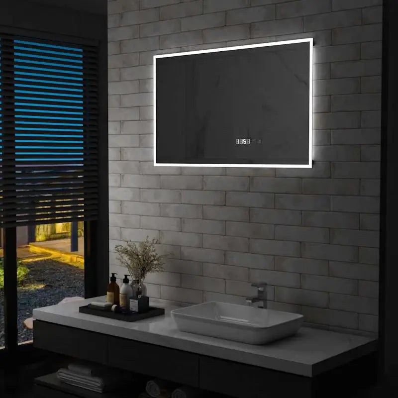 LED-badkamerspiegel biedt heldere verlichting en stijlvolle sfeer - 100 x 60 cm / 1 - Spiegels