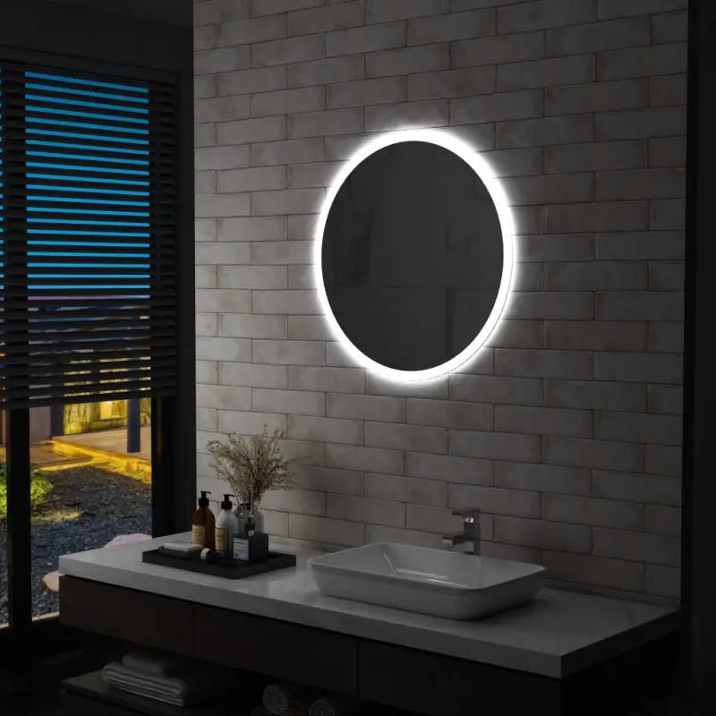 LED badkamerspiegel levering bevat met heldere verlichting en sfeervol design - 70 cm / 1 - Spiegels