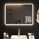 LED Badkamerspiegel met ip65-klasse voor waterdichte badkamerruimte - 80 x 60 cm / 1 - Spiegels